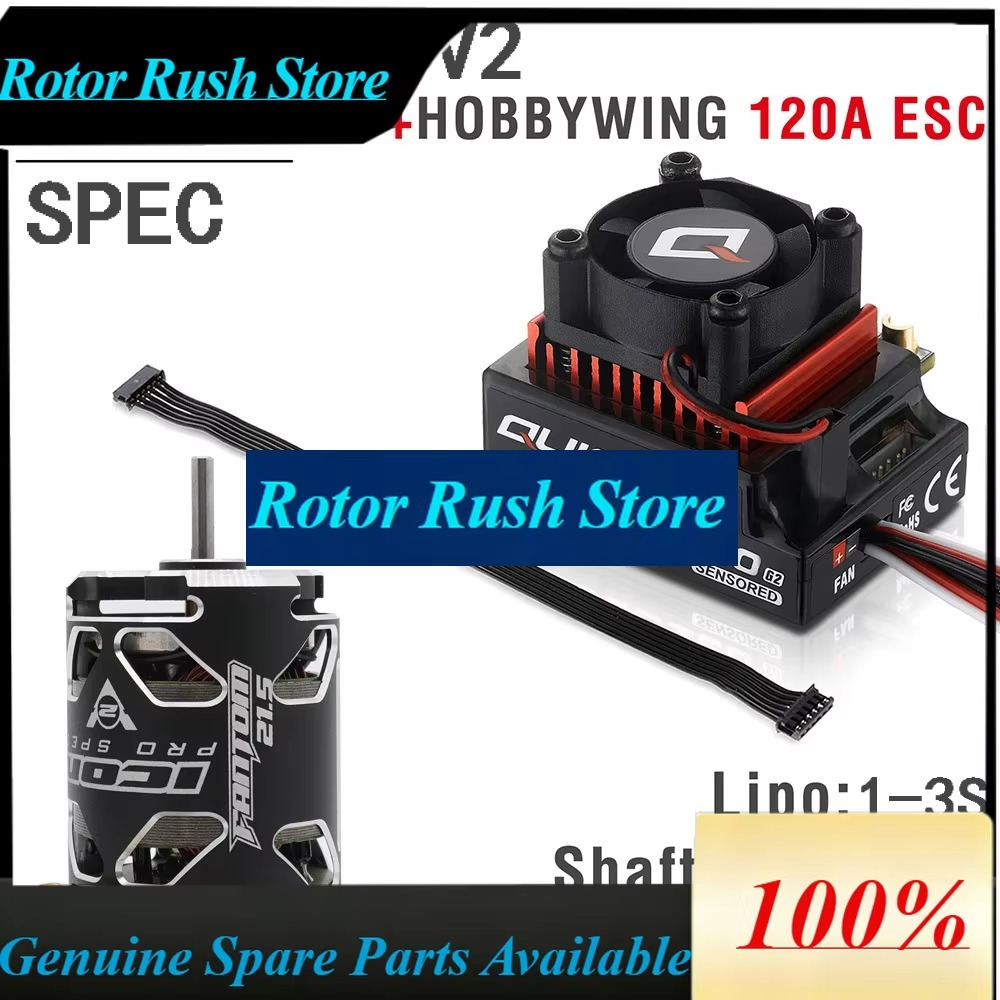 Brushless Esc Sensored 120A Rc Drift - RoRusHobbywing 10BL120 120A G2 ESC FANTOM