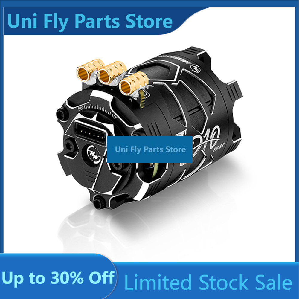 Brushless Motor Sensored 10.5T 13.5T - Motor Brushless UniFlyHobbyWing XeRun Sensored D10