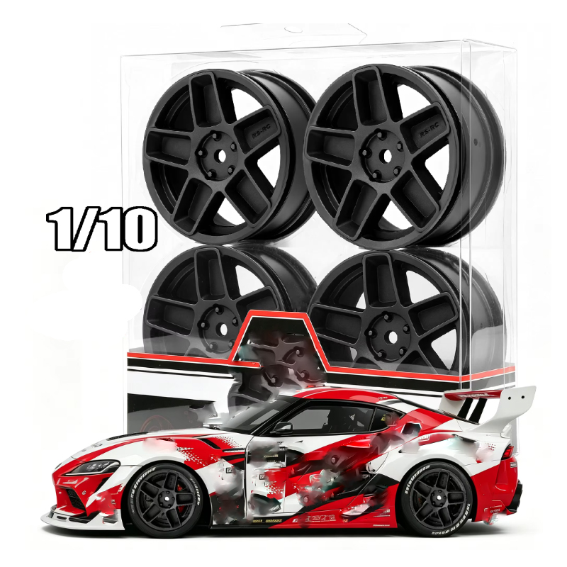 Rc Drift Car Hard Plastic Tires 1/10 - Rodas de Drift RC 1/10 para
