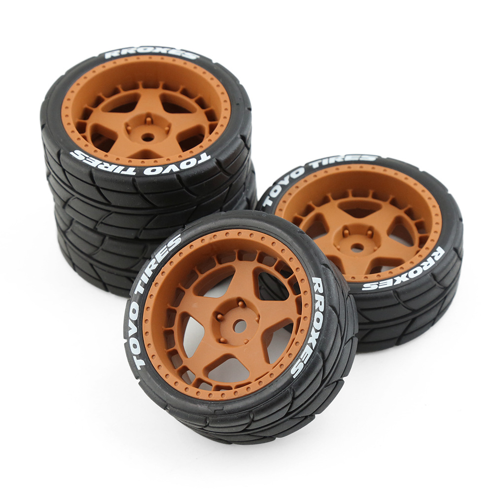 Rc Drift Car Hard Plastic Tires 1/10 - Pneus de Carro RC 1/10 e