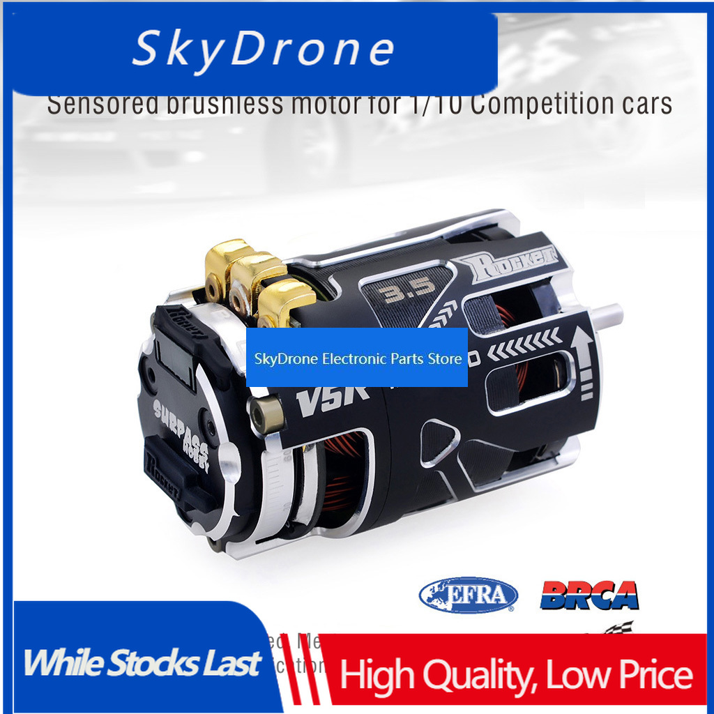 Brushless Motor Sensored 10.5T 13.5T - SkyDElROCKET RC 540 V5R 6.5T 8.5T