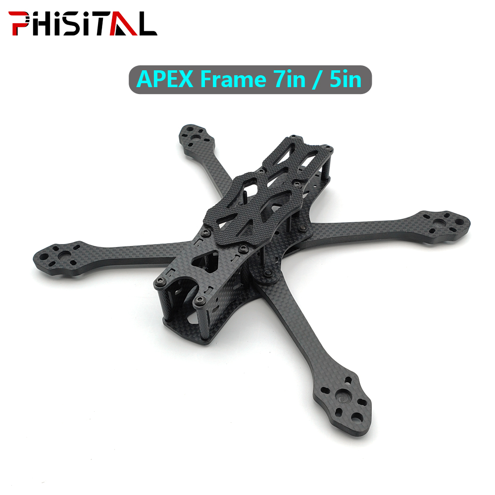 Rc Drift Chassis Carbon Fiber - Kit de estrutura de quadricóptero em