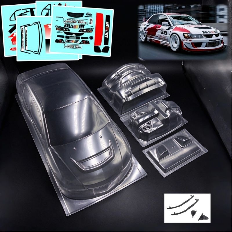 Rc Drift Car Body Shell Painted - Carroceria para Drift Rally 1/10 EVO