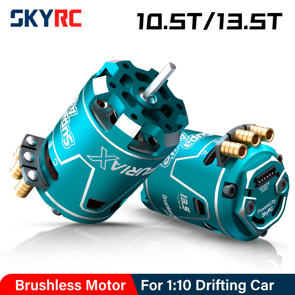 Brushless Motor Sensored 10.5T 13.5T - Motor Brushless SKYRC para Carro RC