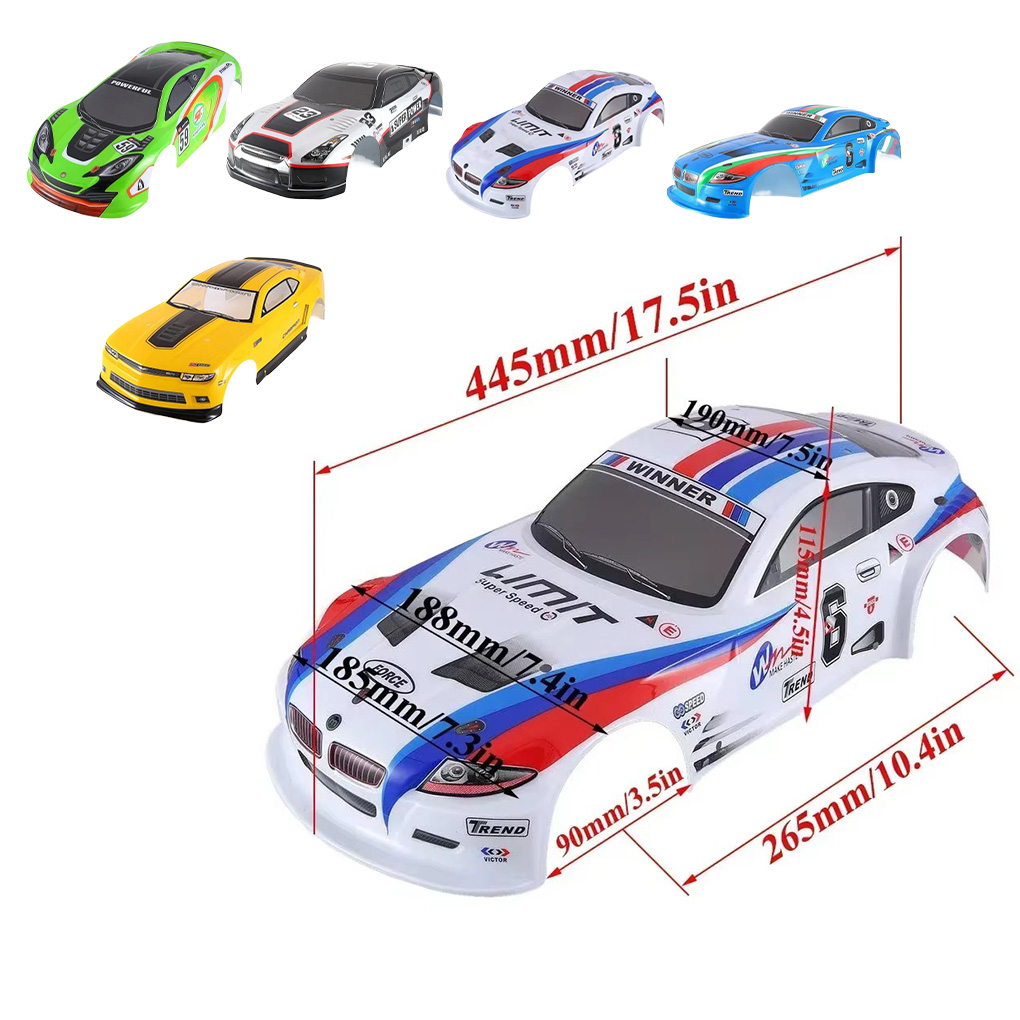 Rc Drift Car Body Shell Painted - 1/10 rc carro escudo pintado corpo