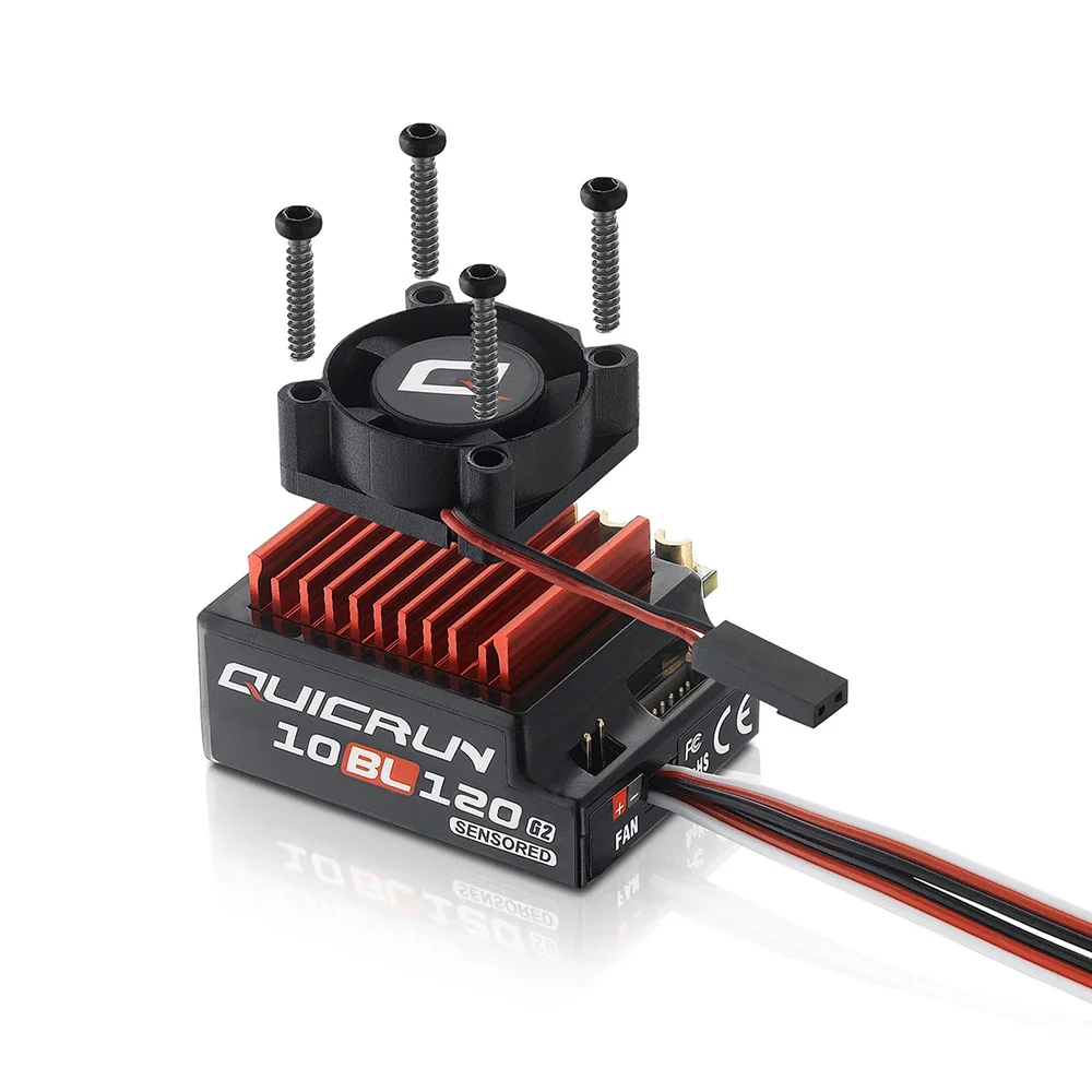 Hobbywing QUICRUN 10BL120 G2 1 - Brushless Esc Sensored 120A Rc Drift avaliação e preço