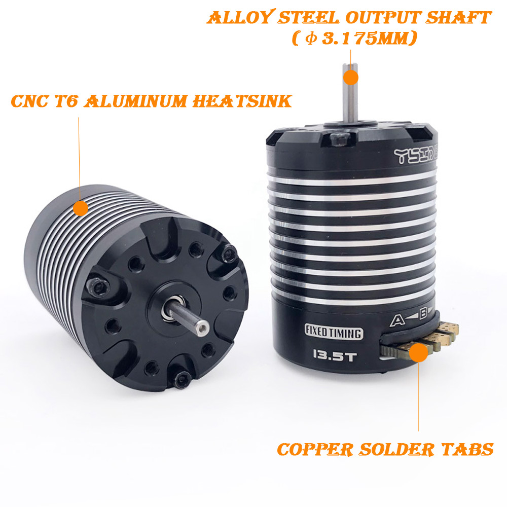 Motor Brushless YSIDO Sensored - Brushless Motor Sensored 10.5T 13.5T avaliação e preço