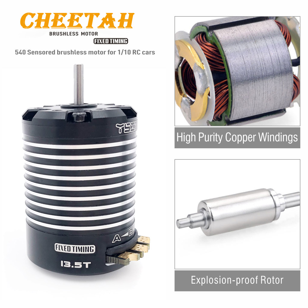 Motor Brushless YSIDO Sensored - Brushless Motor Sensored 10.5T 13.5T avaliação e preço