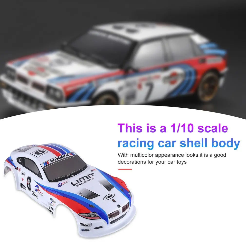 1/10 rc carro escudo pintado c - Rc Drift Car Body Shell Painted avaliação e preço