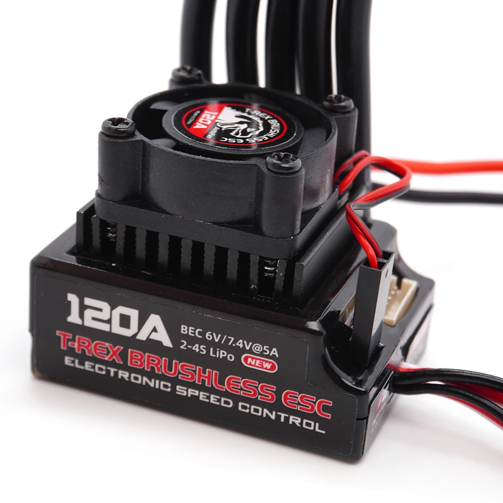Controlador de Velocidade ESC  - Brushless Esc Sensored 120A Rc Drift avaliação e preço