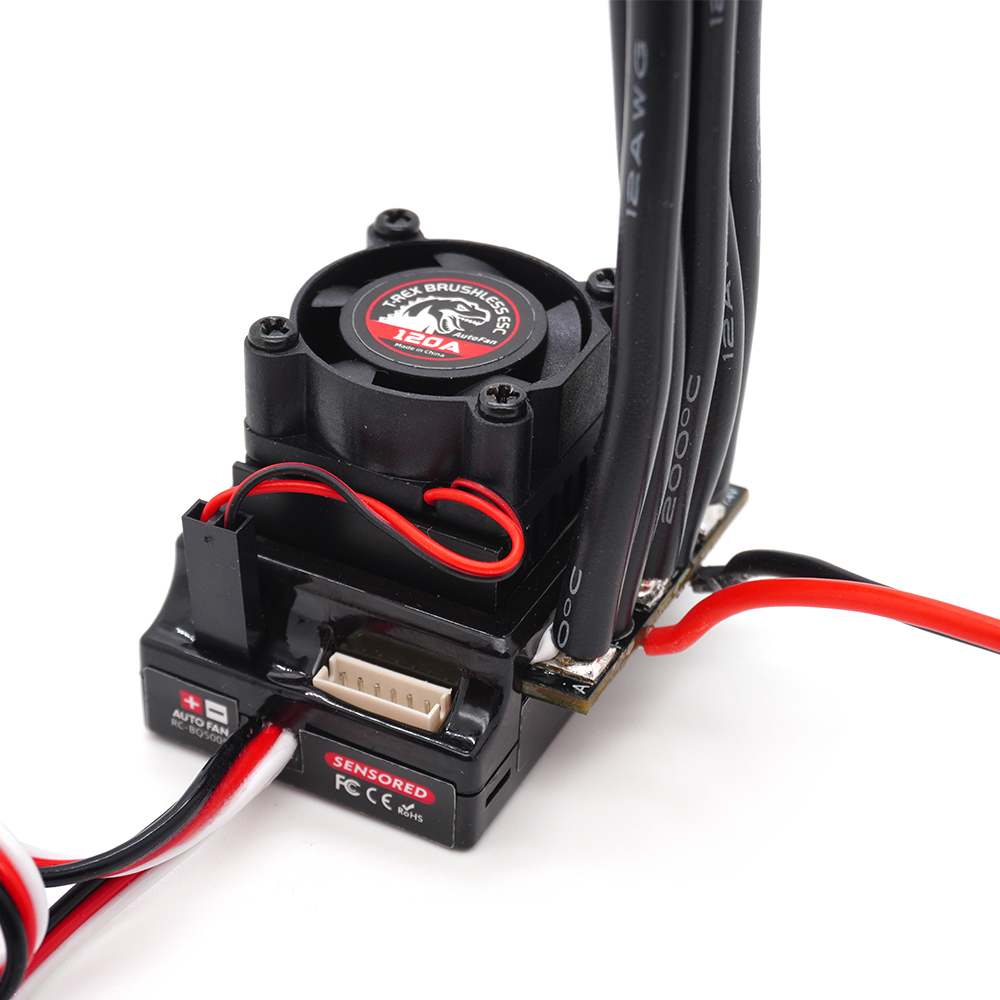 Controlador de Velocidade Sem  - Brushless Esc Sensored 120A Rc Drift avaliação e preço