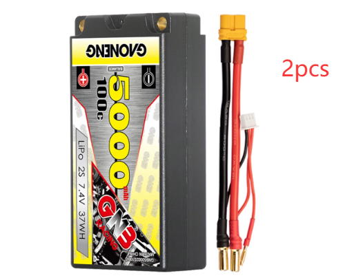 2 unidades de bateria LiPo GNB - Lipo Battery 2S 7.4V Shorty Pack avaliação e preço