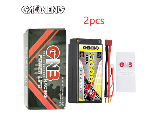2 unidades de bateria LiPo GNB - Lipo Battery 2S 7.4V Shorty Pack avaliação e preço