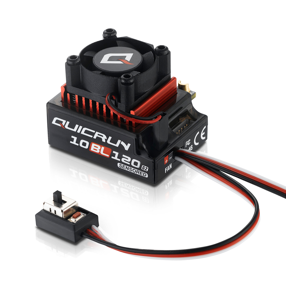 Hobbywing QUICRUN 10BL120 G2 1 - Brushless Esc Sensored 120A Rc Drift avaliação e preço