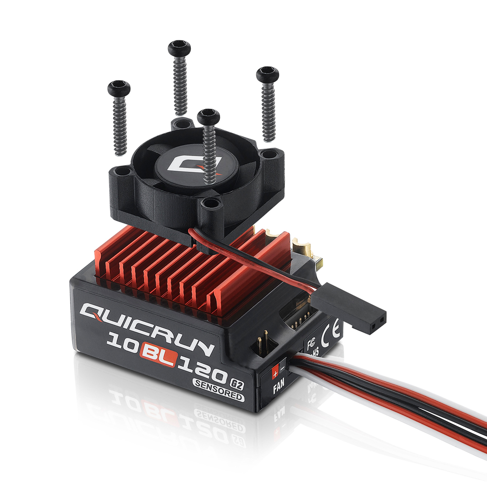 Hobbywing QUICRUN 10BL120 G2 1 - Brushless Esc Sensored 120A Rc Drift avaliação e preço