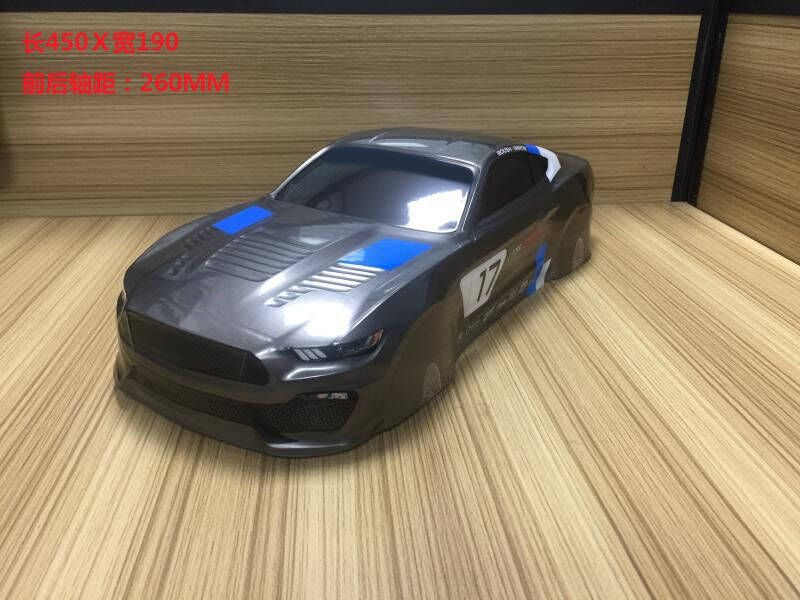 YUKALA 1/10 peças do carro rc  - Rc Drift Car Body Shell Painted avaliação e preço