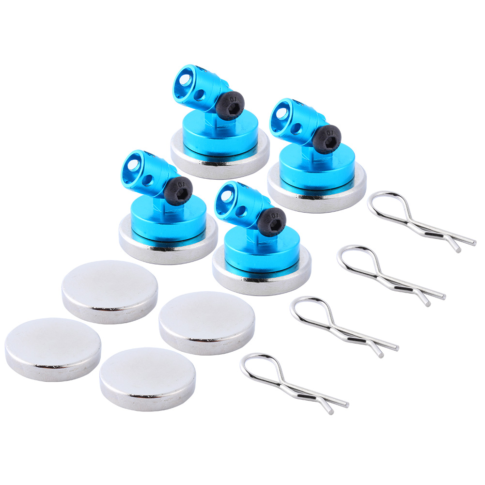 Clips de fixação magnéticos e  - Rc Magnetic Invisible Body Post Mounts avaliação e preço