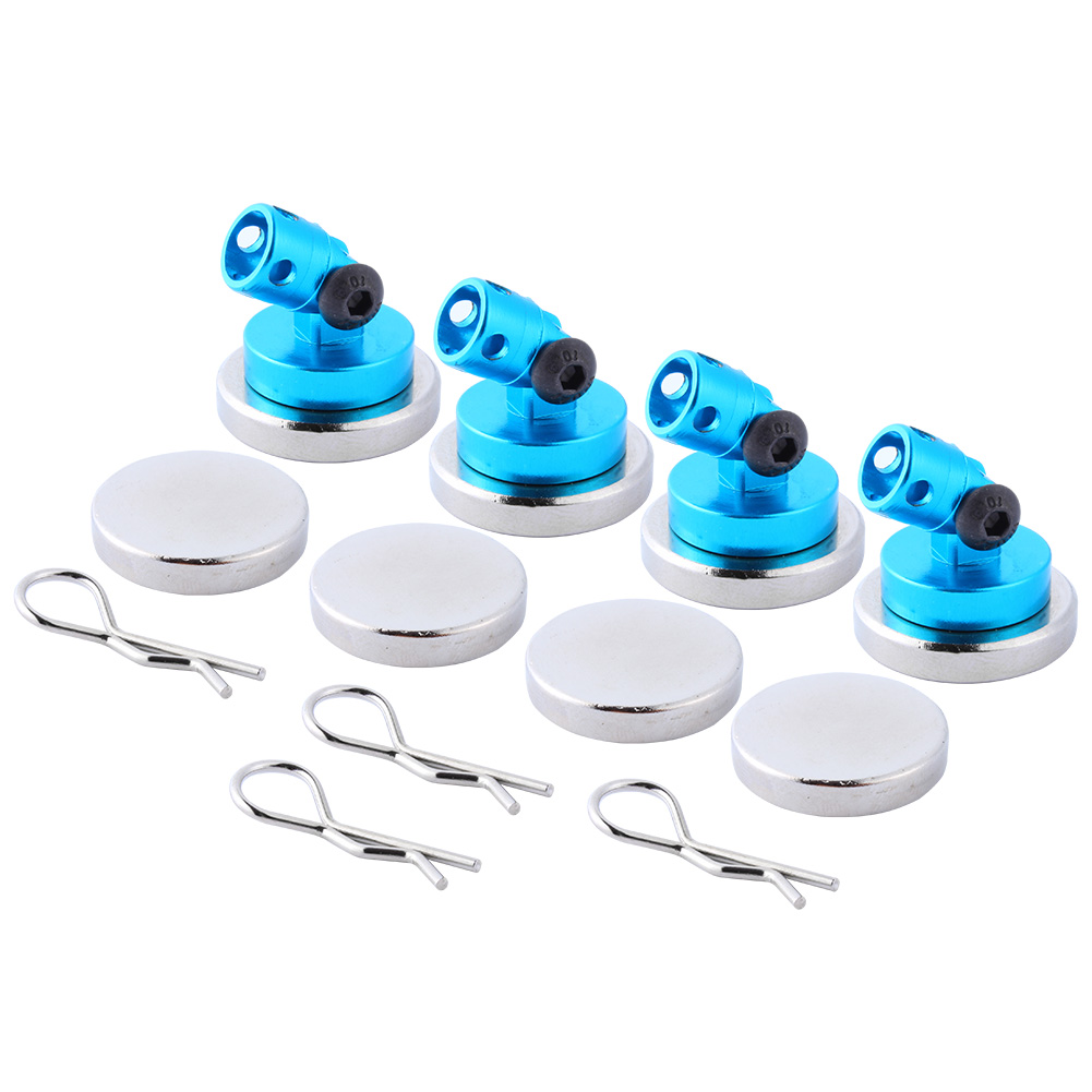 Clips de fixação magnéticos e  - Rc Magnetic Invisible Body Post Mounts avaliação e preço