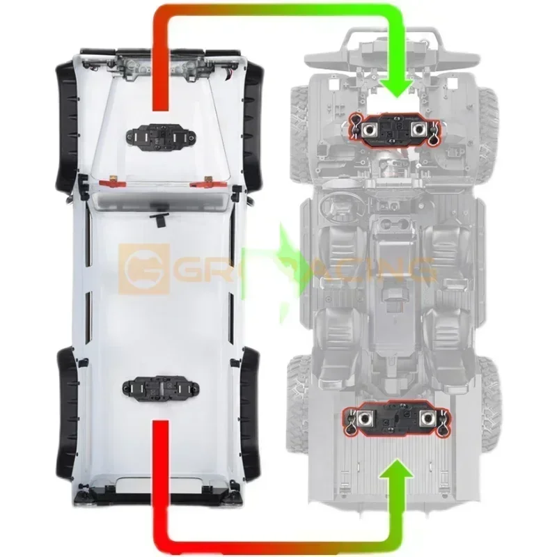Suporte Magnético Invisível pa - Rc Magnetic Invisible Body Post Mounts avaliação e preço