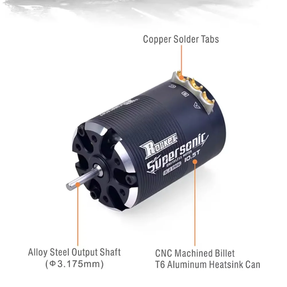 Rocket Supersonic 540 4.5T 5.5 - Brushless Motor Sensored 10.5T 13.5T avaliação e preço
