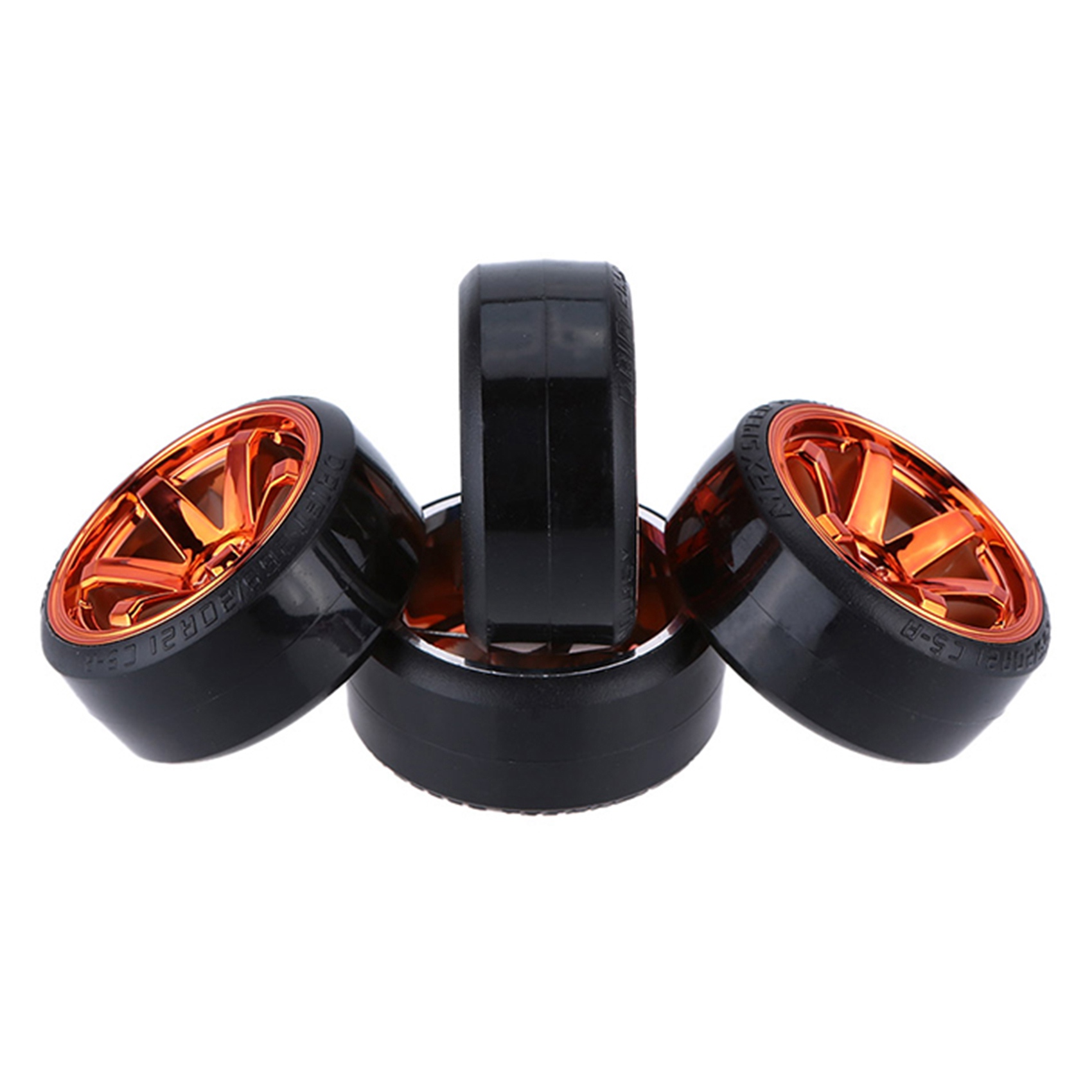 AS96-4 unidades de pneus e jan - Rc Drift Car Hard Plastic Tires 1/10 avaliação e preço