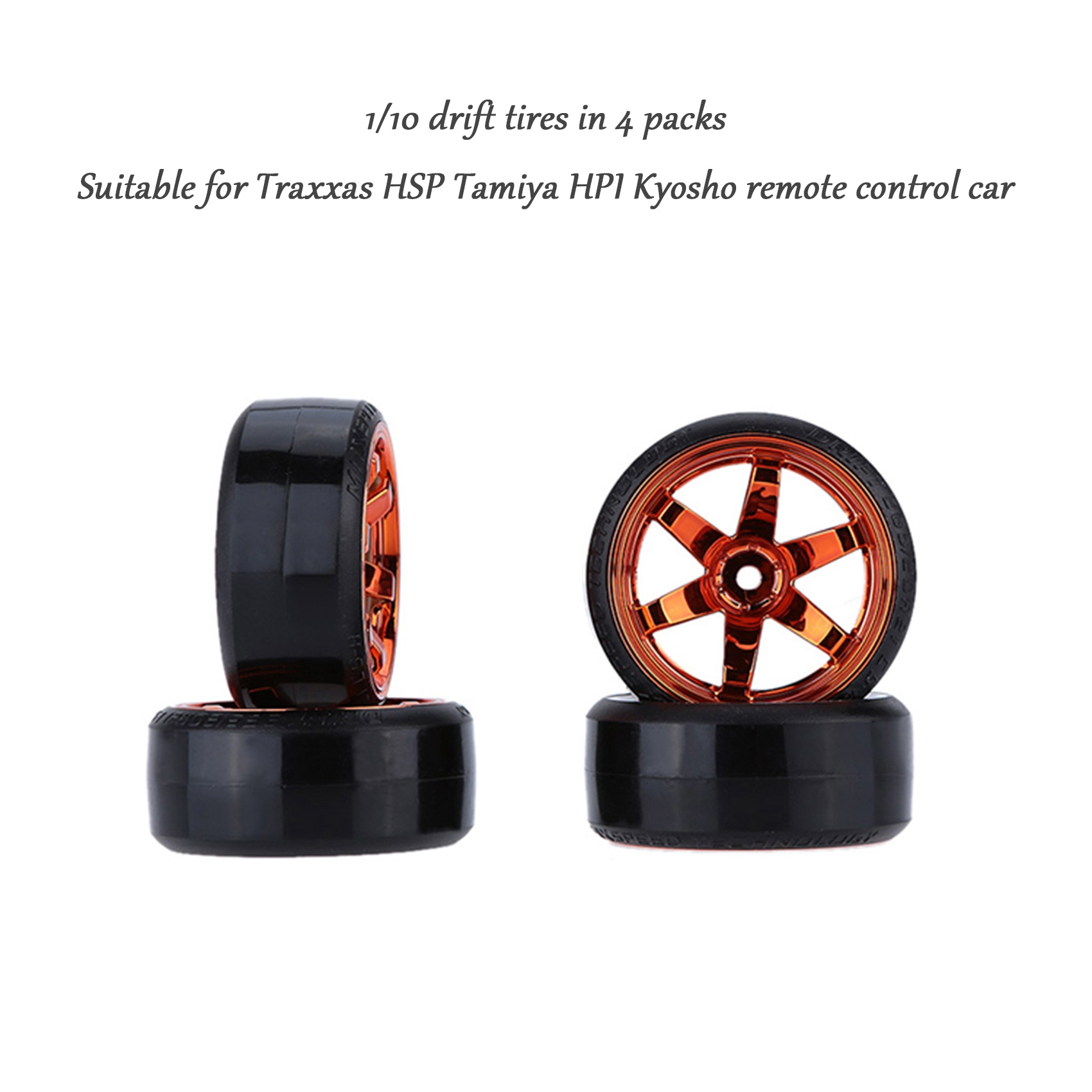 AS96-4 unidades de pneus e jan - Rc Drift Car Hard Plastic Tires 1/10 avaliação e preço
