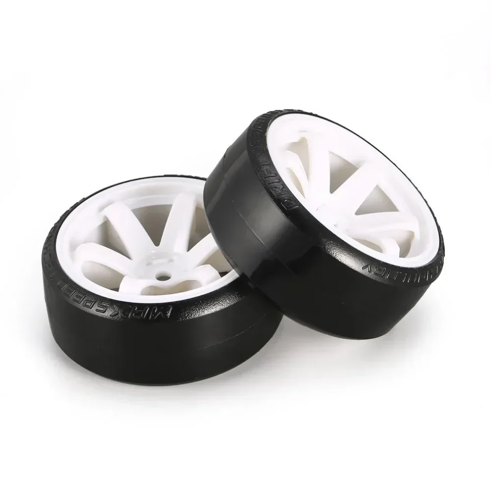 4 pçs 60mm conjunto de roda de - Rc Drift Car Hard Plastic Tires 1/10 avaliação e preço