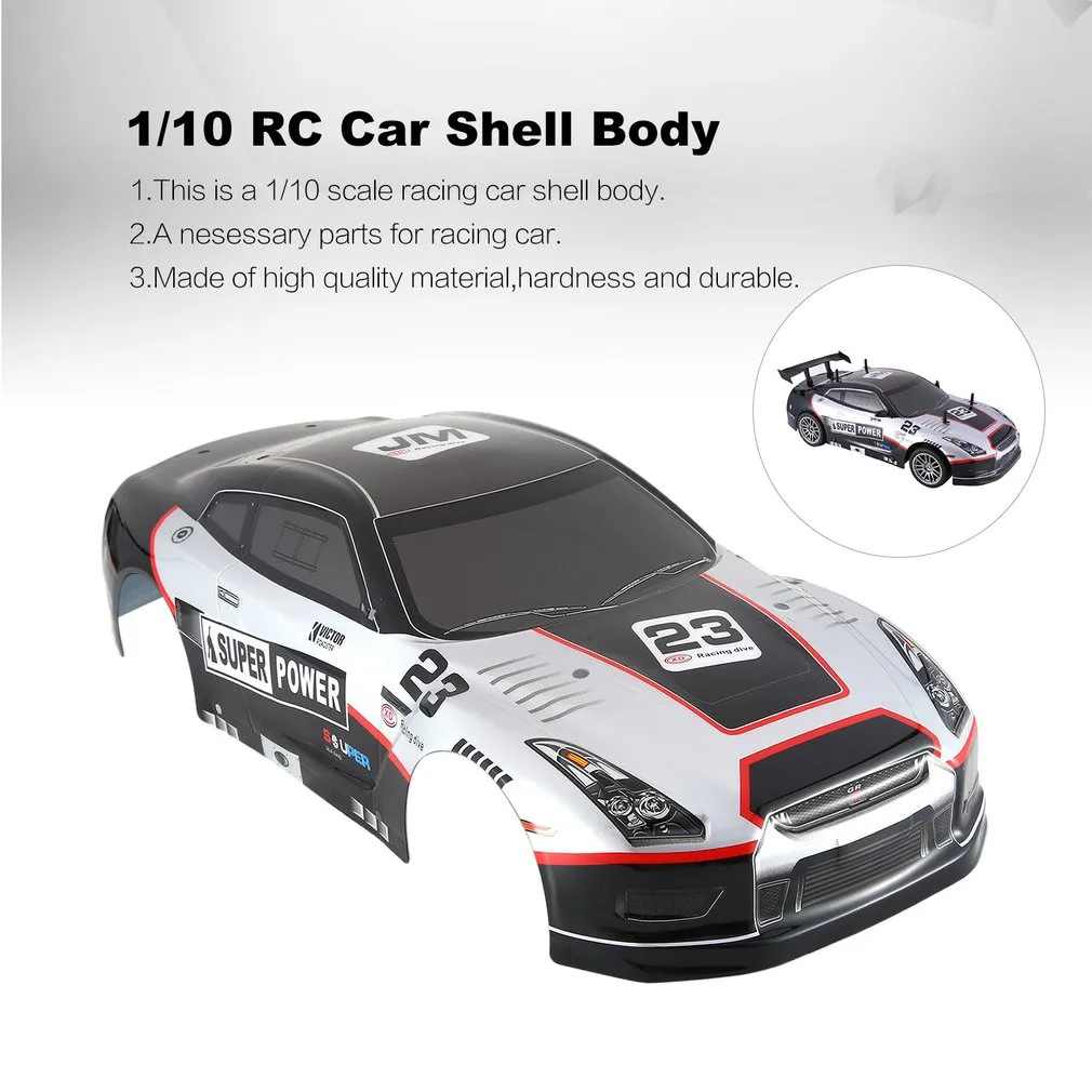 1/10 rc carro escudo pintado c - Rc Drift Car Body Shell Painted avaliação e preço