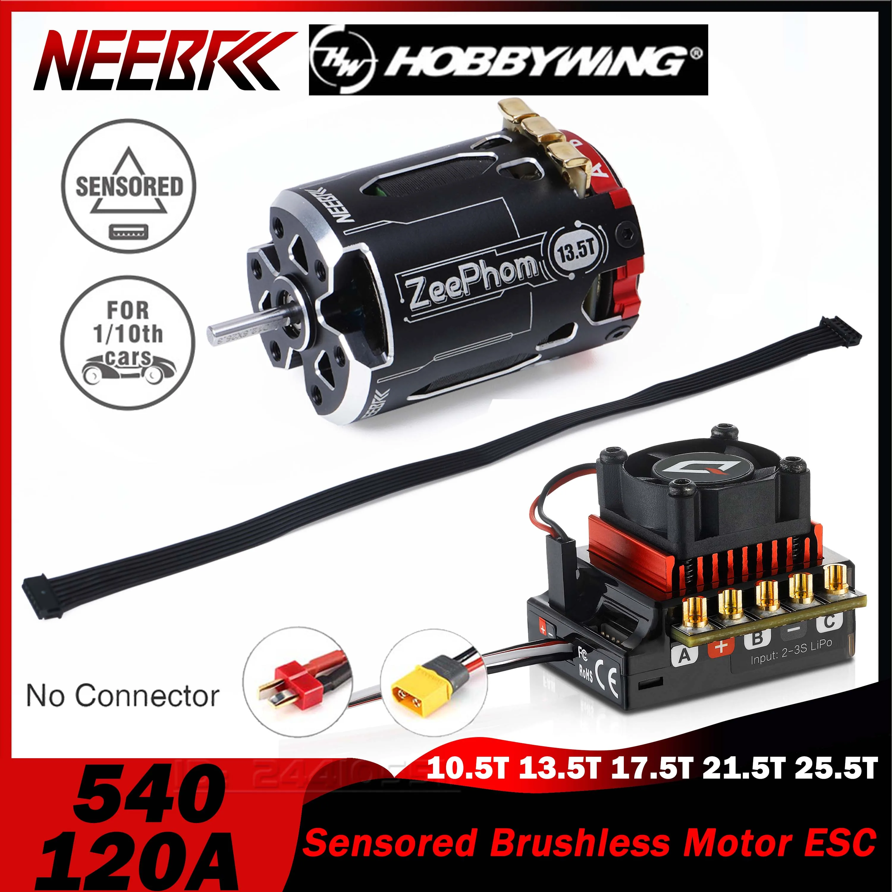 HOBBYWING QuicRun 10BL120 ESC  - Brushless Esc Sensored 120A Rc Drift avaliação e preço