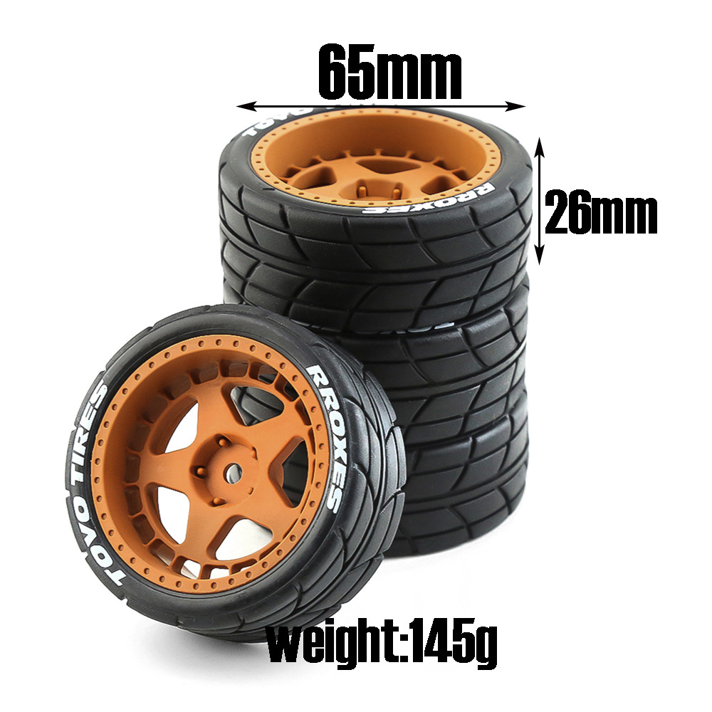 Pneus de Carro RC 1/10 e Rodas - Rc Drift Car Hard Plastic Tires 1/10 avaliação e preço