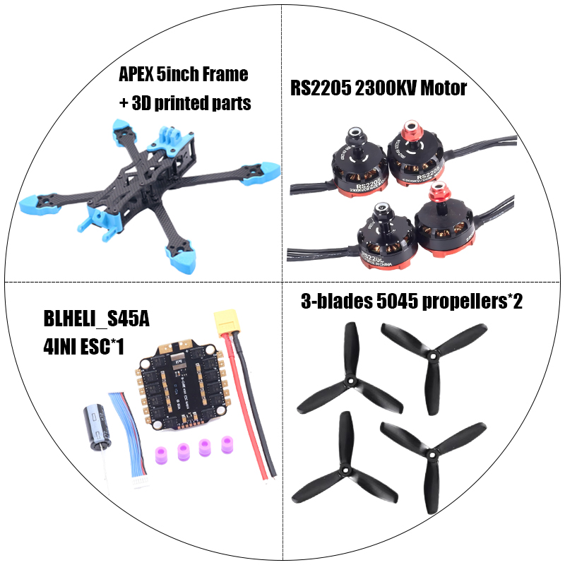 Kit de estrutura para drone FP - Rc Drift Chassis Carbon Fiber avaliação e preço