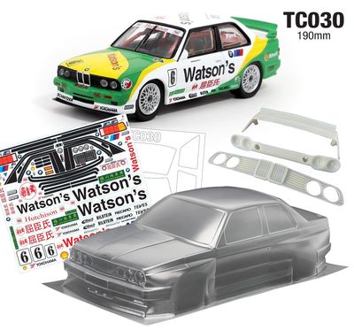 1 conjunto e30 m3 sport evoluç - Rc Drift Car Body Shell Painted avaliação e preço