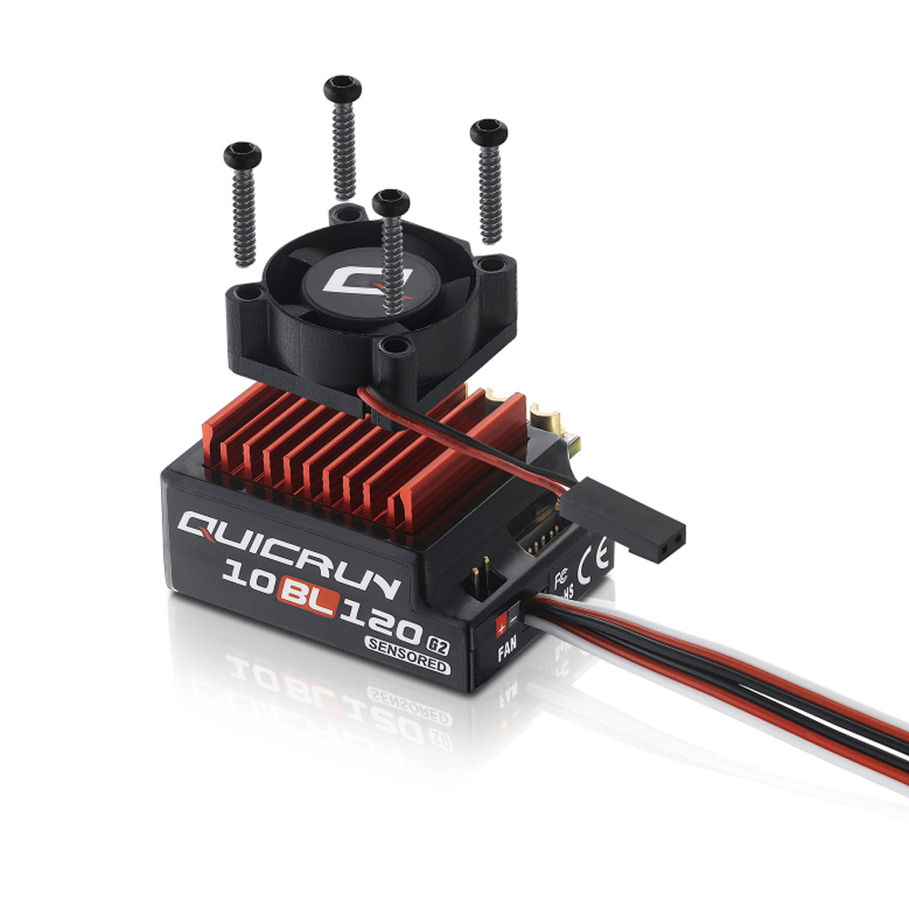 Hobbywing QUICRUN Sensored 10B - Brushless Esc Sensored 120A Rc Drift avaliação e preço
