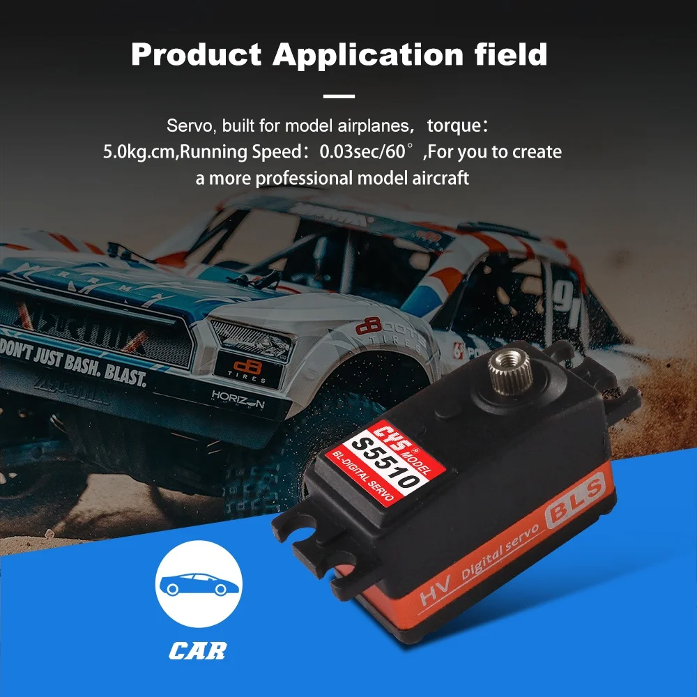 SkyDElCYS BLS5510 5KG Servo Di - Servo Digital High Speed Low Profile avaliação e preço