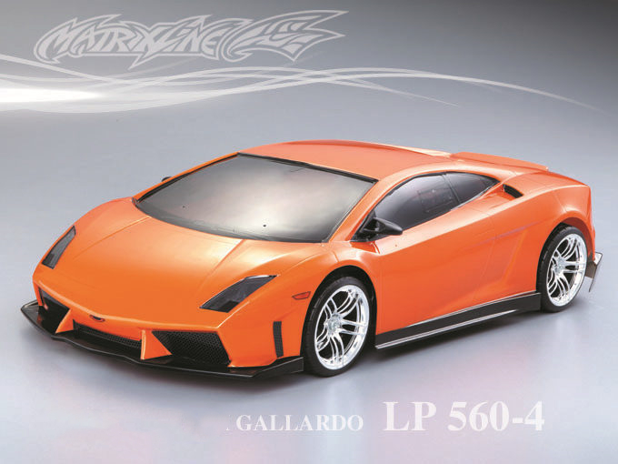 1 conjunto gallardo lp560 1/10 - Rc Drift Car Body Shell Painted avaliação e preço