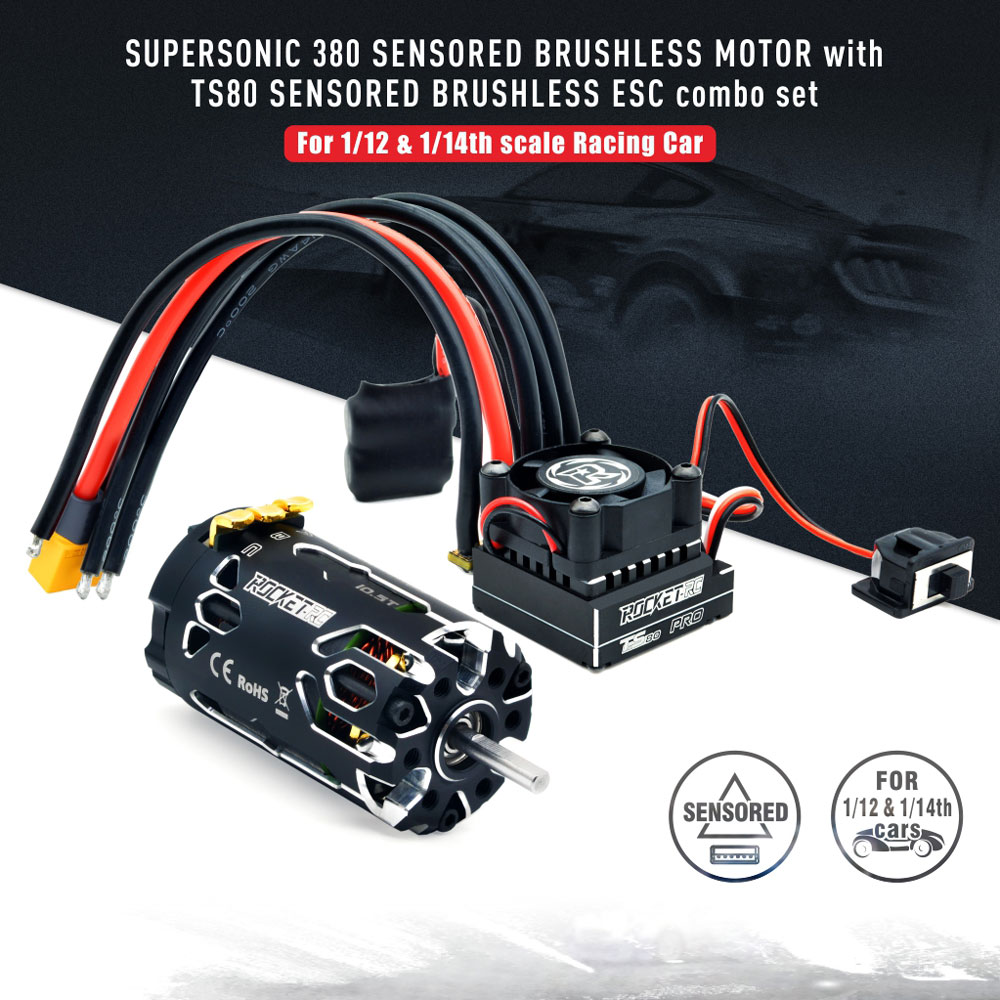 Motor Brushless Sensorizado Su - Brushless Motor Sensored 10.5T 13.5T avaliação e preço