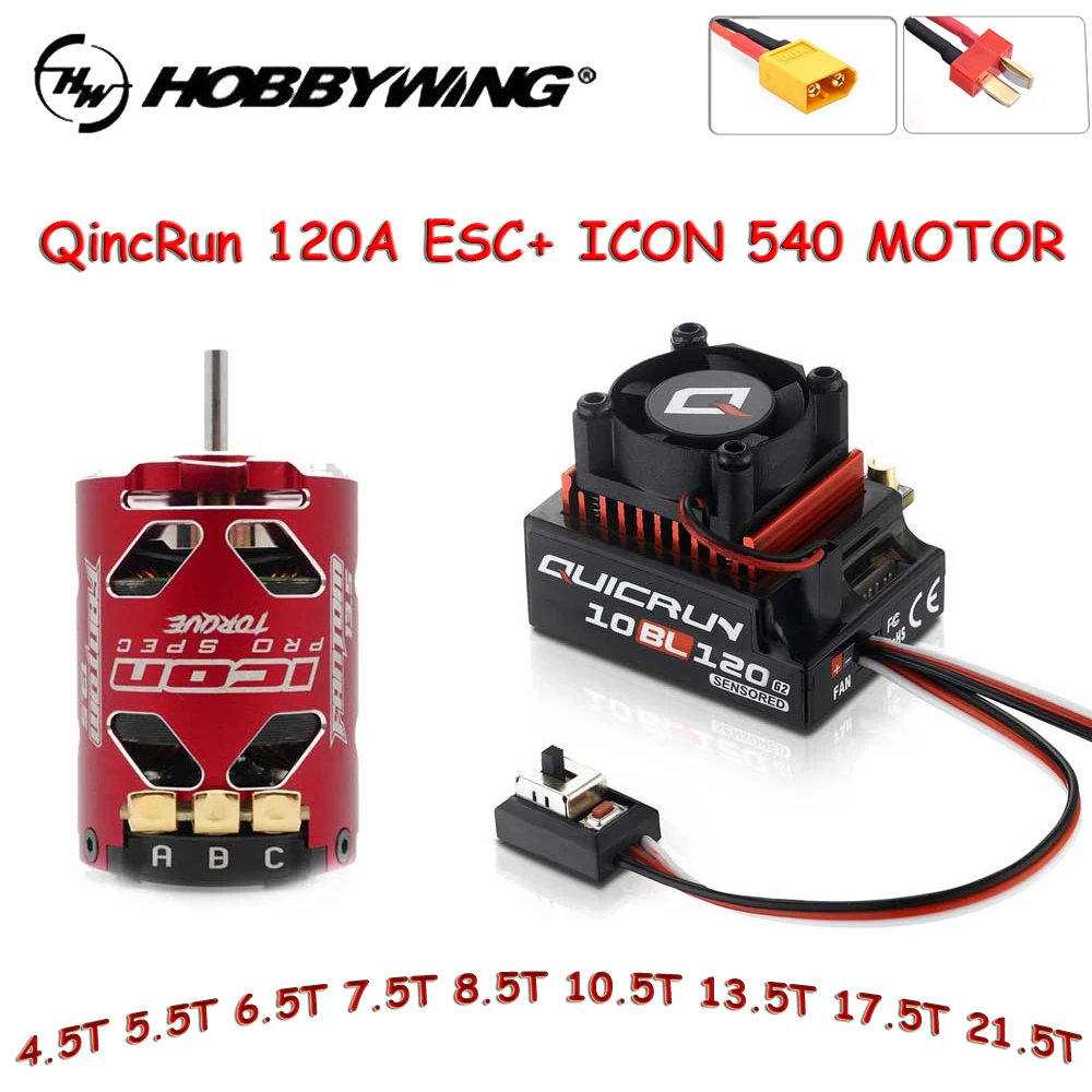 ESC UniFlyHobbywing QincRun 10 - Brushless Motor Sensored 10.5T 13.5T avaliação e preço