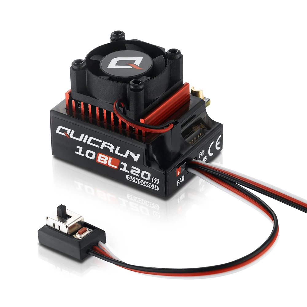 ESC UniFlyHobbywing QincRun 10 - Brushless Motor Sensored 10.5T 13.5T avaliação e preço
