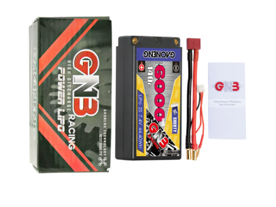 Bateria LiPo GNB 6000mAh 2S 7. - Lipo Battery 2S 7.4V Shorty Pack avaliação e preço