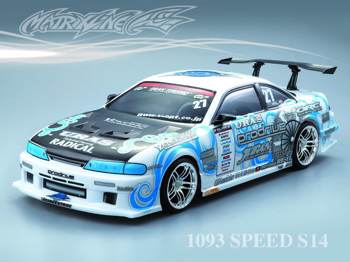 1/10 velocidade silvia s14 der - Rc Drift Car Body Shell Painted avaliação e preço