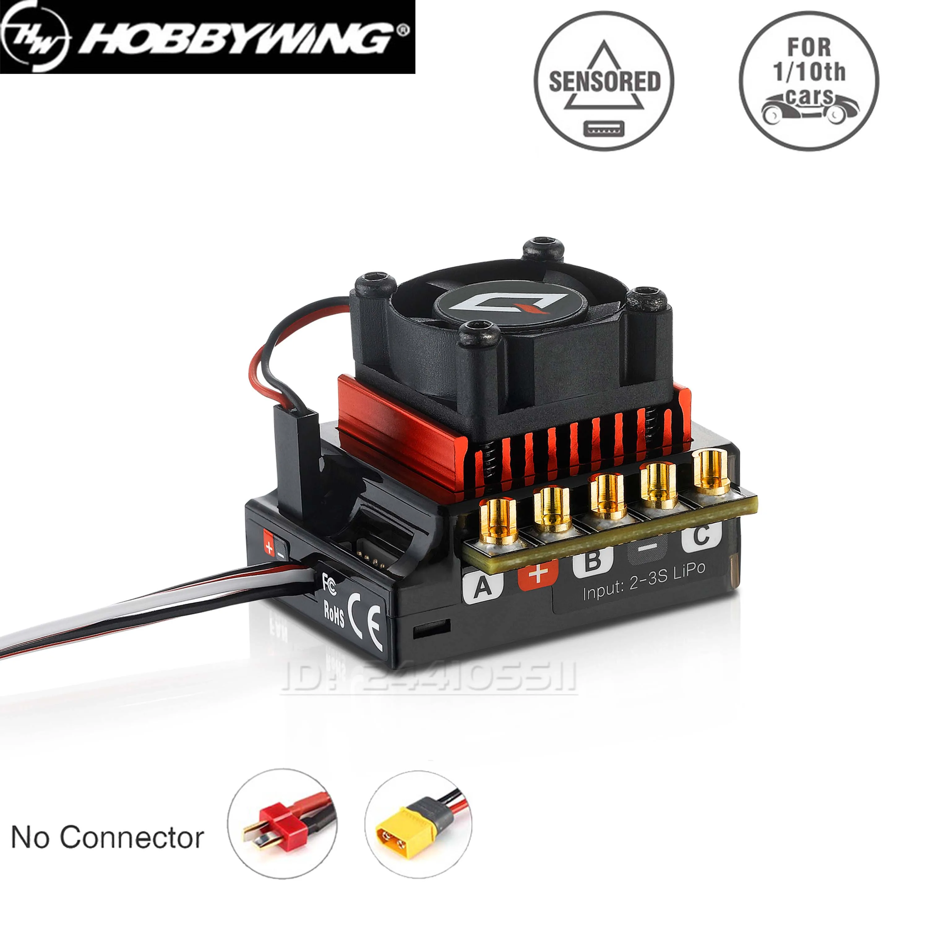 HOBBYWING QuicRun 10BL120 120A - Brushless Esc Sensored 120A Rc Drift avaliação e preço