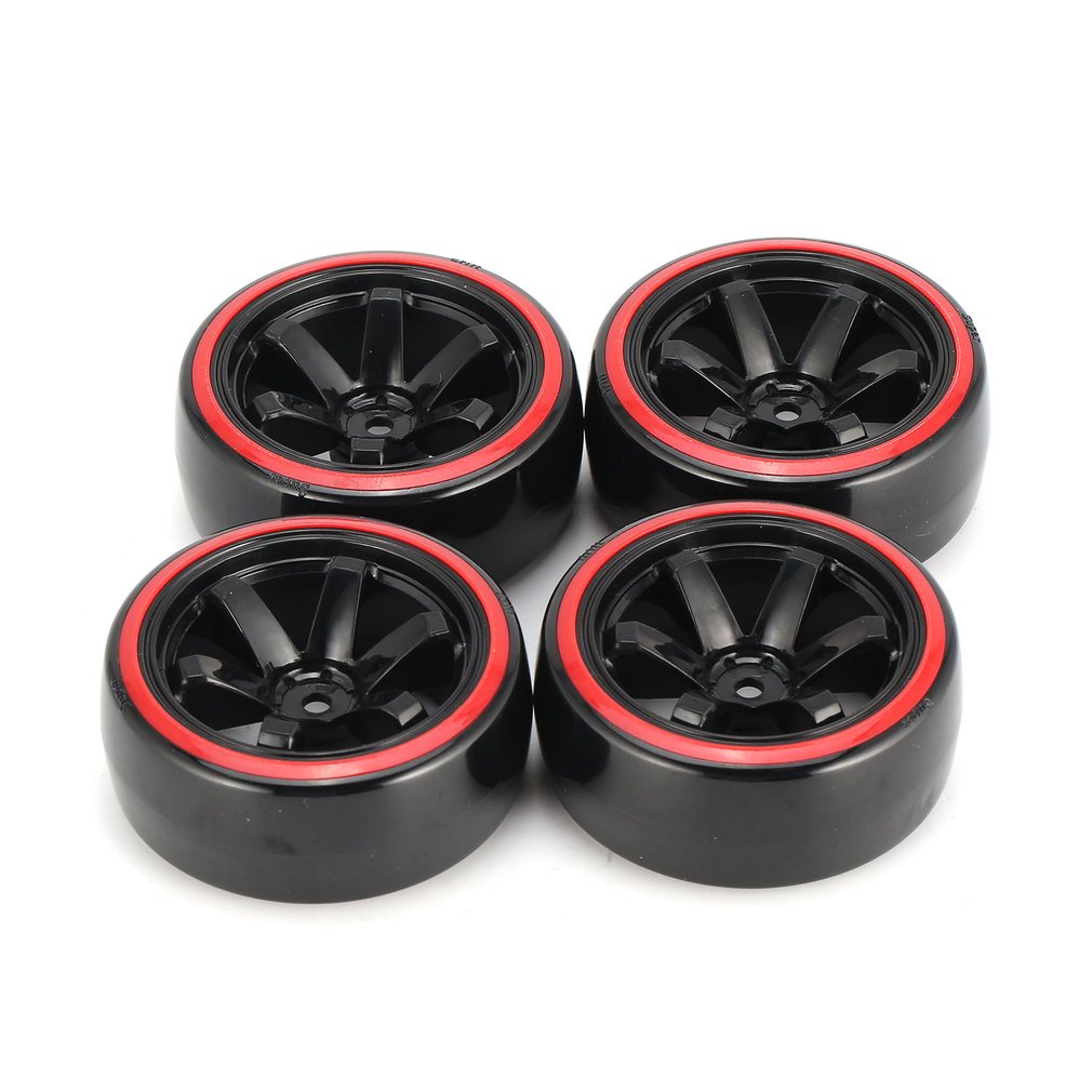 BOGIRC 4PCS Rodas de Plástico  - Rc Drift Car Hard Plastic Tires 1/10 avaliação e preço