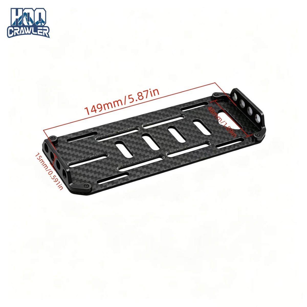 Placa de Montagem de Bateria e - Rc Drift Chassis Carbon Fiber avaliação e preço