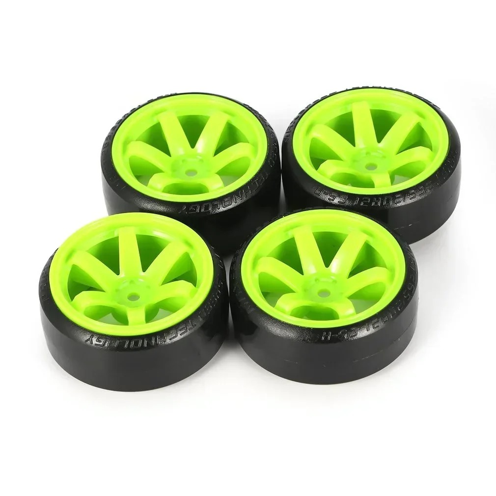 Conjunto de 4 Pneus de Carro R - Rc Drift Car Hard Plastic Tires 1/10 avaliação e preço